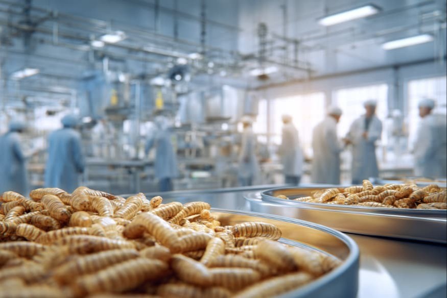 Nutriearth lance sa production de vitamine D3 à base d’insectes à Carvin.