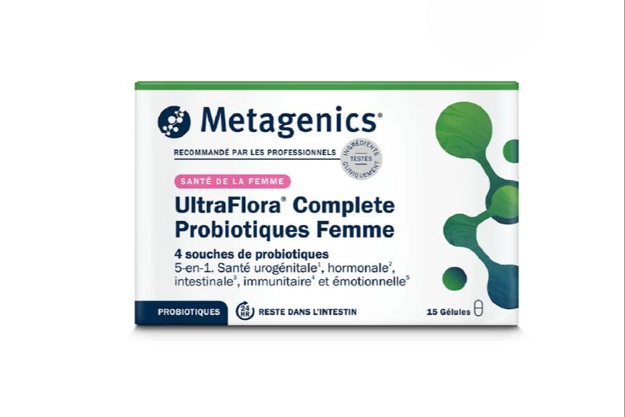 Métagénics annonce le lancement d'un nouveau probiotique féminin.