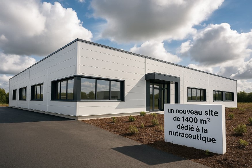 Lepivits investi 4 millions d’euros dans un nouveau site de 1 400 m² dédié à la nutraceutique.